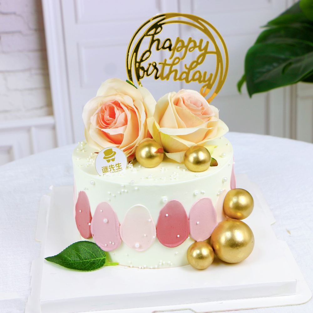 花开富贵【夹心：哈密瓜＋芒果＋扁桃仁榛子酱】