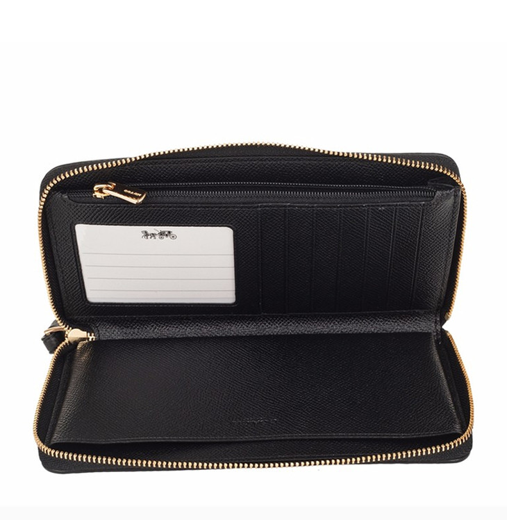 香港直邮coach蔻驰女士钱包f75908imblk