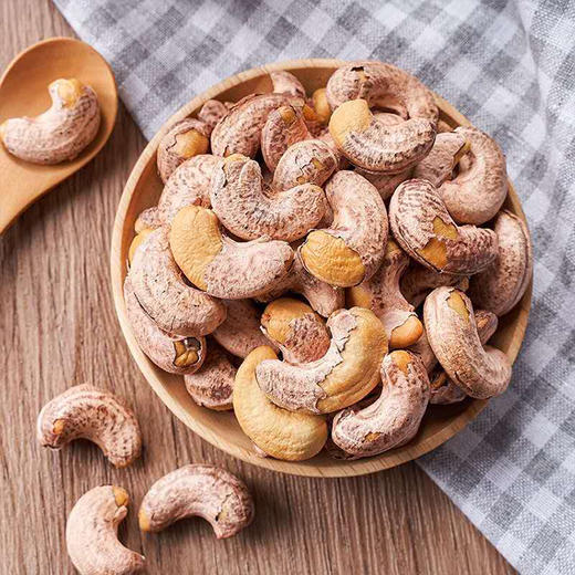 【精选坚果】云南虎皮腰果果仁500g 原味烘培 大颗粒