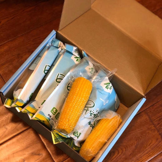 【下单后48小时发货】早安大苞米·东北黄金香糯玉米 10根装 200g左右/根 软糯可口 口感香甜 老少皆宜 不可以开袋即食哦！需要蒸熟或者煮熟吃！ 商品图12