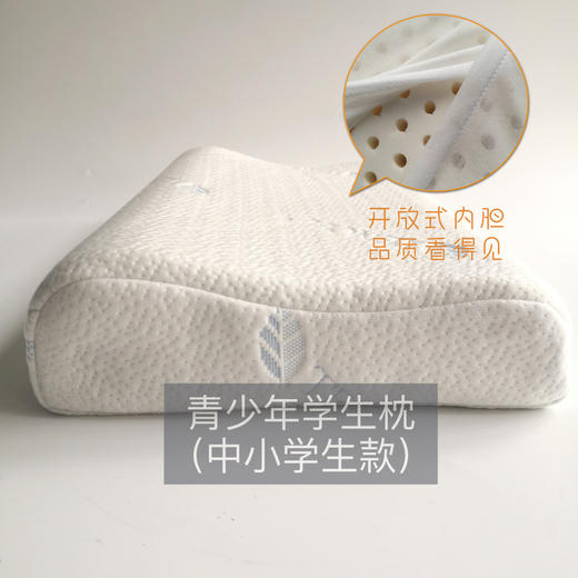 【必败榜——SOFTCARE家庭亲子乳胶枕】现在售卖的除儿童款 都是单独的裸芯哈 侧面全部有打钢印 为客户更直观的看到原料 乳胶含量高达93% 乳胶枕～儿童青少年成人家庭款 商品图5