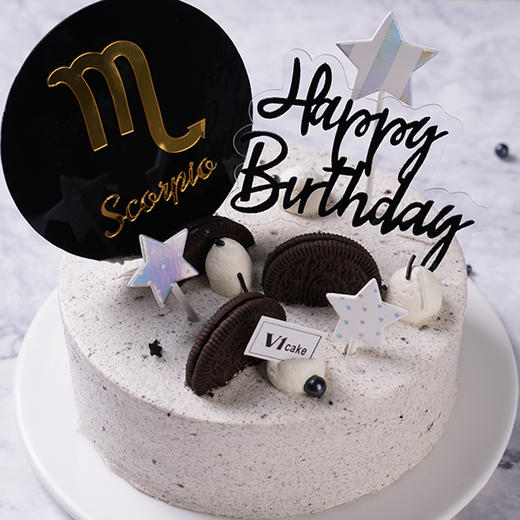 天蝎座 · 奥利奥慕斯 - 唯一客蛋糕