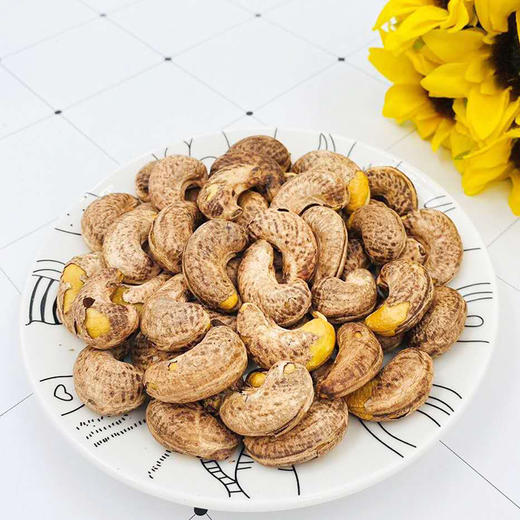 【精选坚果】云南虎皮腰果果仁500g 原味烘培 大颗粒