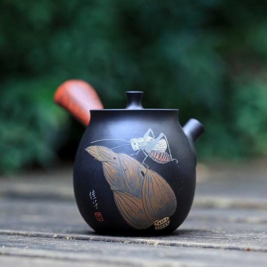 何建 佳兮 合作横把壶 商品图0