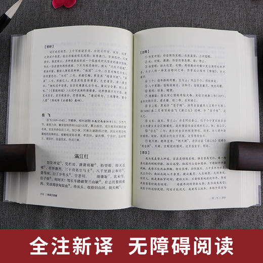 宋词三百首精装 中华传统文化经典全注新译精讲丛书 许嘉璐先生主编朱德慈译注原版国学名著正版 商品图2