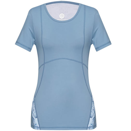 【100元任选4件】水沐伊朵瑜伽短袖5377（清仓产品，收货7天内支持调换、不退款） 商品图2