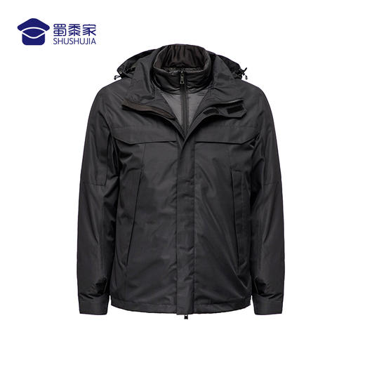 【三合一保暖防风冲锋衣】冬季加绒保暖棉衣外套 商品图0