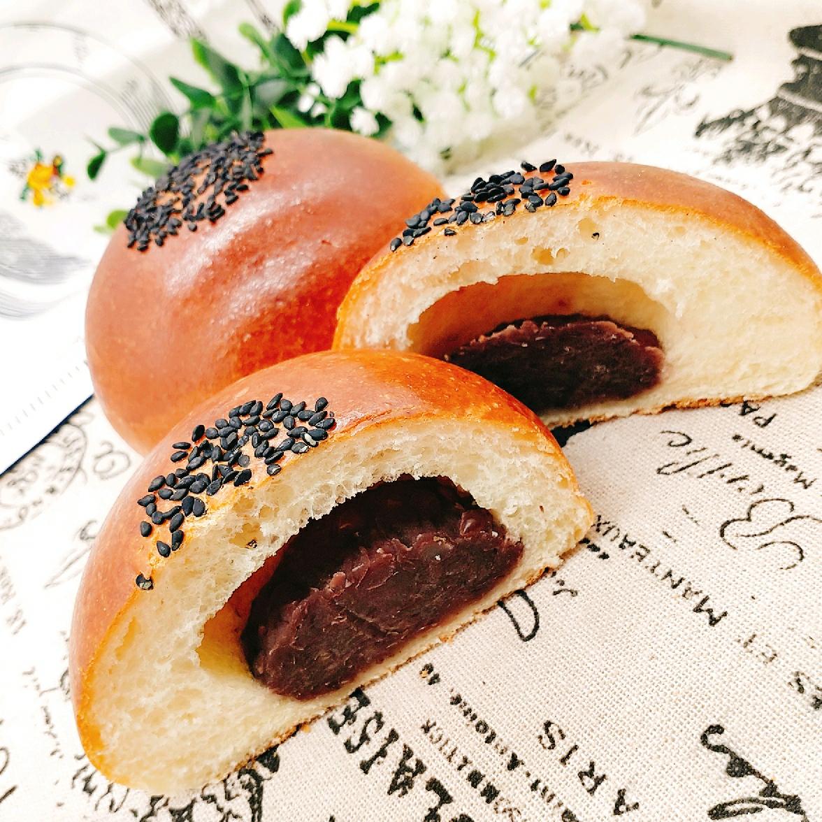 山野面包 日式红豆面包 70g/只