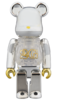 收藏系列 Be@rbrick 400%系列 电镀银 2G 商品缩略图1