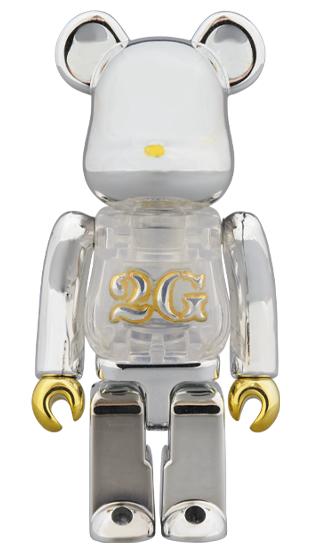 收藏系列 Be@rbrick 400%系列 电镀银 2G 商品图1