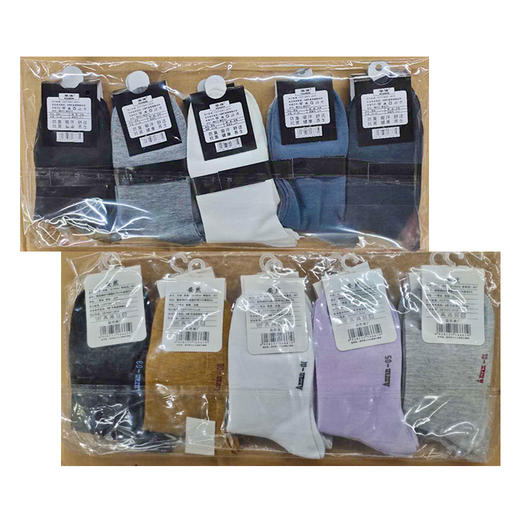 【14.9元10双】华元男女式散装运动长袜（1211304） 商品图0