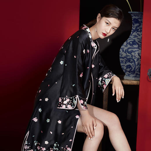 【皇锦】梅花大凤·棉袍 商品图0