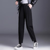 QZF-XS8670新款韩版时尚洋气宽松格子哈伦裤TZF 商品缩略图1