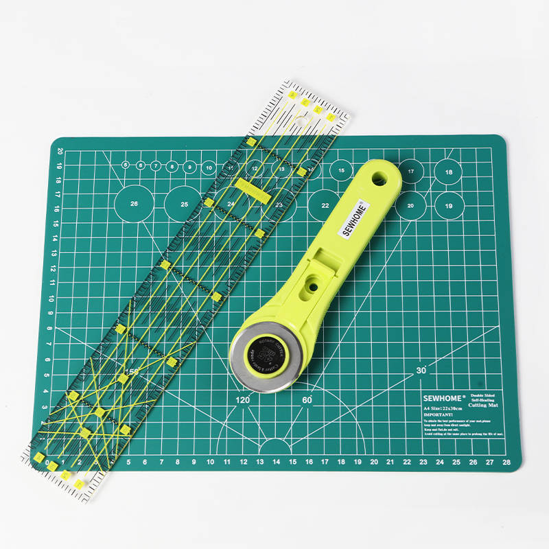 圆盘轮刀拼布轮刀裁布刀 拼布裁切三件套