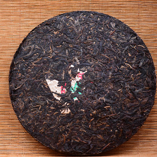 千禧年下关茶厂蓝印铁饼普洱生茶 商品图4