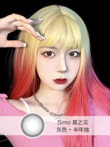 Simo | 半年抛 | 暮之云灰色 | 14.0mm | 适中扩瞳清新单色系 商品图0