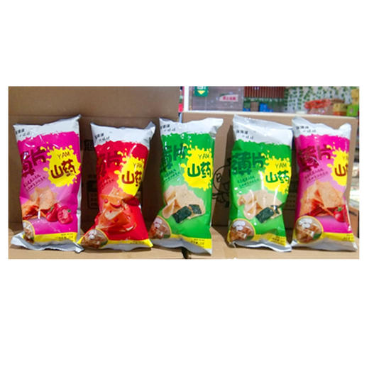 【7.5元1箱】张雅淇小妹妹薄片山药片330g  10袋装（0706847） 商品图0