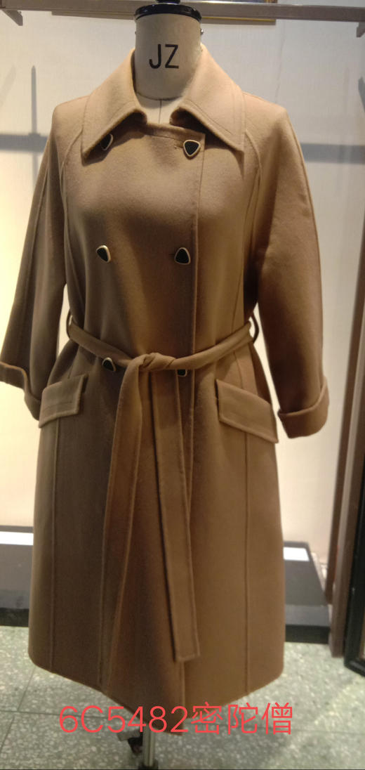 密陀僧高支羊毛大衣--《冬季时尚系列》6C5482 商品图0