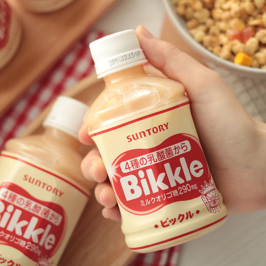 日本 三得利Bikkle活性乳酸菌益力多益生菌儿童酸奶饮料 280ml(285347) 商品图1