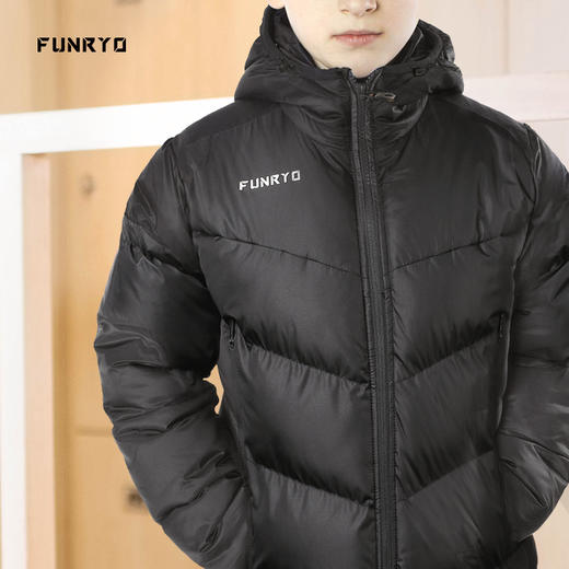 青少年运动防寒长款棉服 商品图0