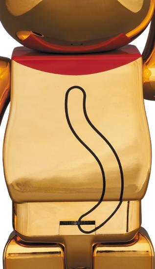 收藏系列 Be@rbrick 400%系列 千万两 金色 商品图1