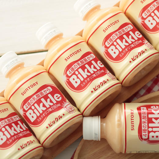 日本 三得利Bikkle活性乳酸菌益力多益生菌儿童酸奶饮料 280ml(285347) 商品图2