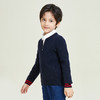mette羊绒世家童装100%山羊绒开衫外套中大童男宝棒球领针织外套 商品缩略图3