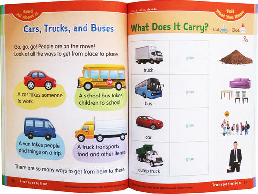 技能铅笔刀 批判性思维练习册 幼儿园小中班 英文原版 Skill Sharpeners Critical Thinking Grade PreK 美国加州教辅 英文版 商品图2