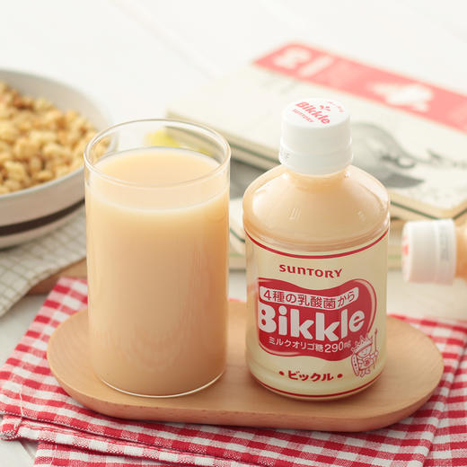 日本 三得利Bikkle活性乳酸菌益力多益生菌儿童酸奶饮料 280ml(285347) 商品图0