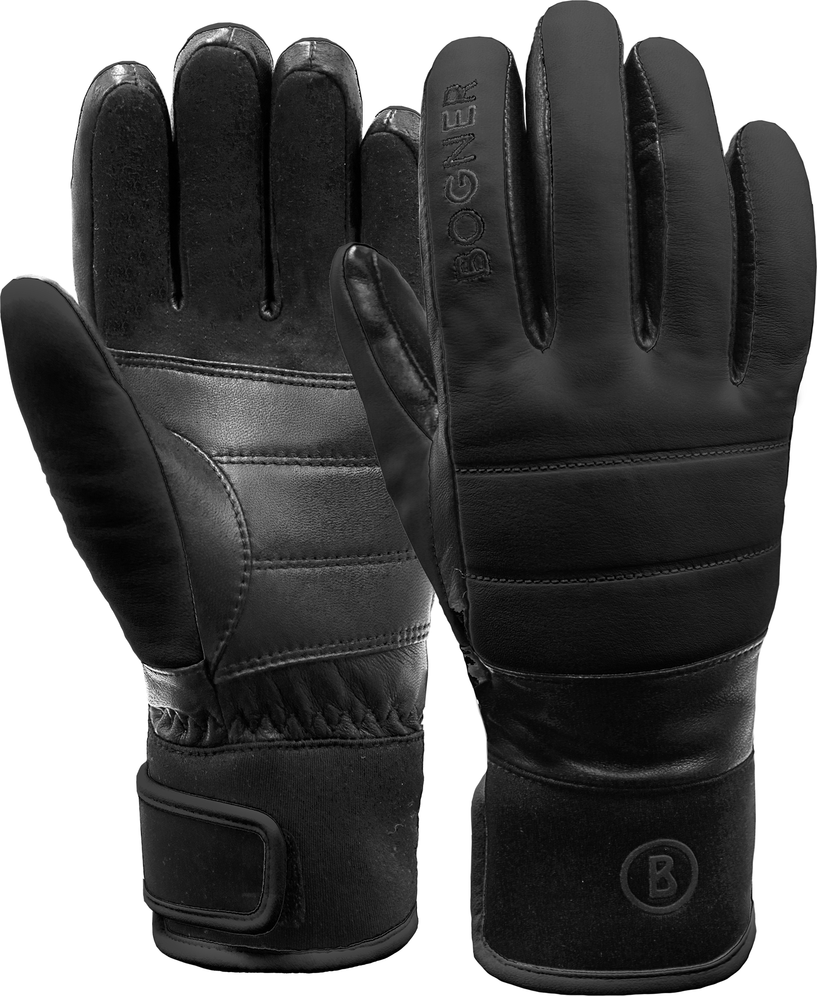Bogner Gloves - Bogner Thea R-TEX® XT - Black - 女装 - 滑雪手套 - 黑色
