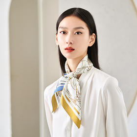 【线上专款】双面印花中方巾-万物生