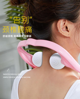 【买一送一】家用颈椎按摩器 肩颈按摩器夹脖子双球仿真人揉捏-麻雀家居 商品图3