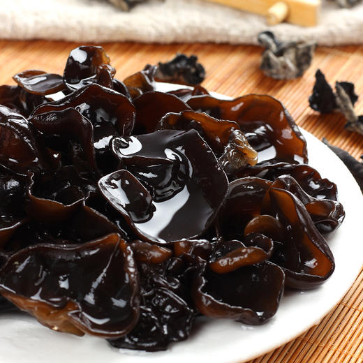 【舌尖上的东北味道】东北野生黑木耳200g/袋 自然生长 肉质厚实 色泽