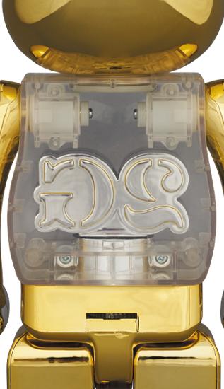 收藏系列 Be@rbrick 1000%系列 电镀金 2G 商品图2
