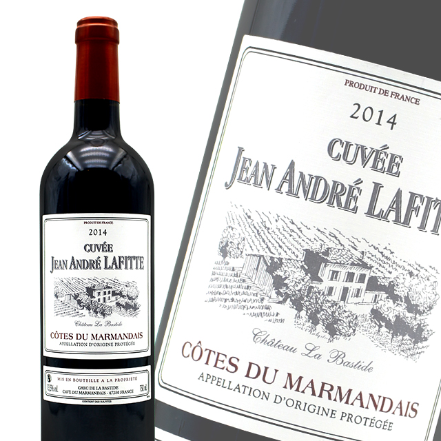 尚安德鲁拉菲特红葡萄酒 Cuvee Jean Andre Lafitte Chateau la Bastide 750ml