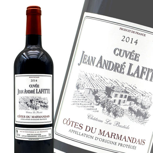 尚安德鲁拉菲特红葡萄酒 Cuvee Jean Andre Lafitte Chateau la Bastide 750ml 商品图0