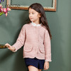 METTE羊绒世家童装羊绒外套2020秋冬女宝加厚保暖针织开衫小外套 商品缩略图0