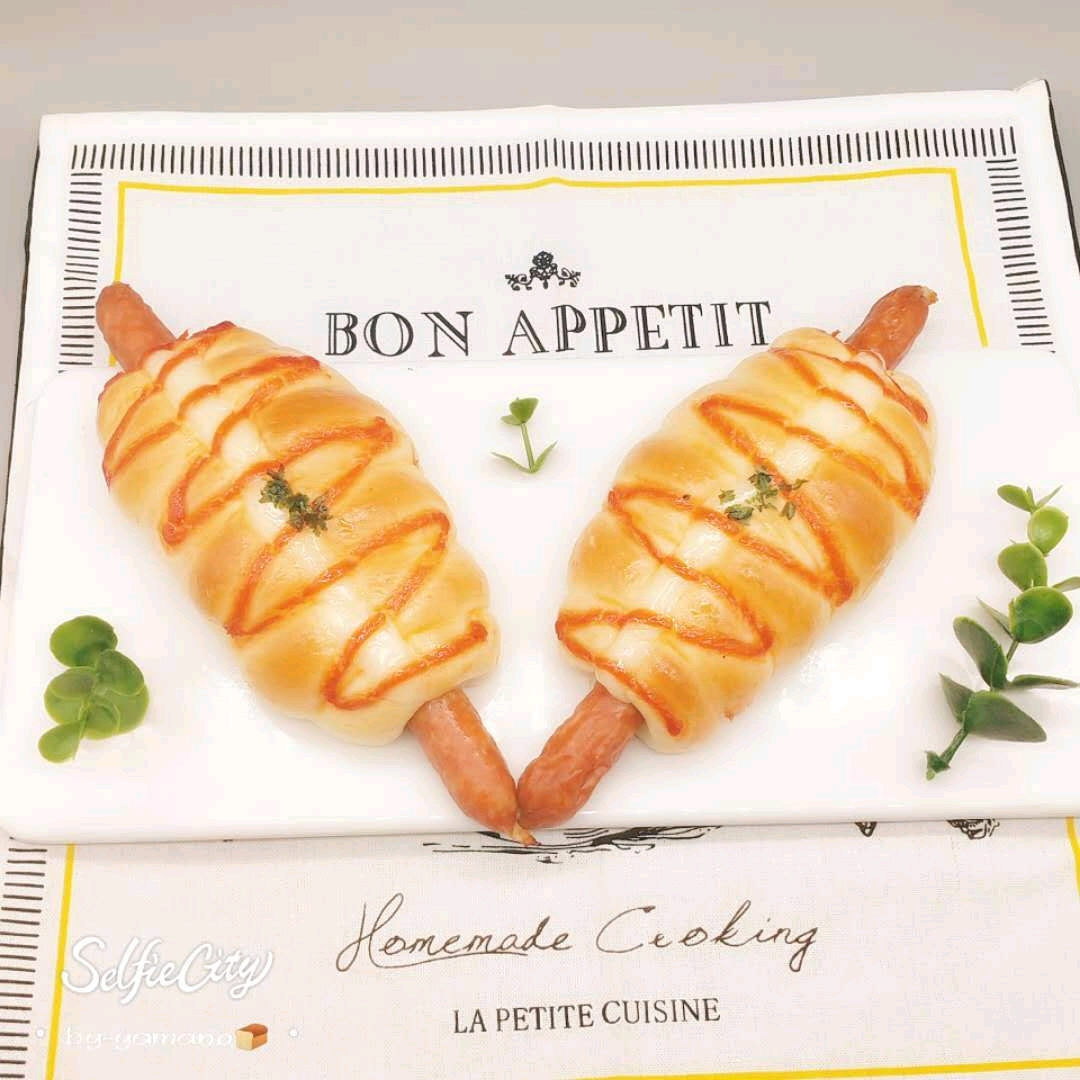 山野面包 法兰克福面包 80g/只