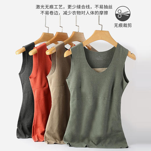 37℃恒温发热，防风保暖背心，-20℃都不怕冷！科学版型，显瘦10斤！超透气，超润肤，舒适无痕！ 商品图3