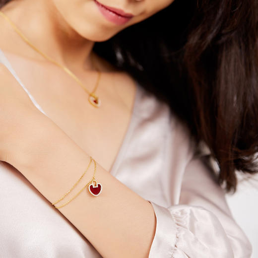 「 心动 」红玛瑙手链 商品图4