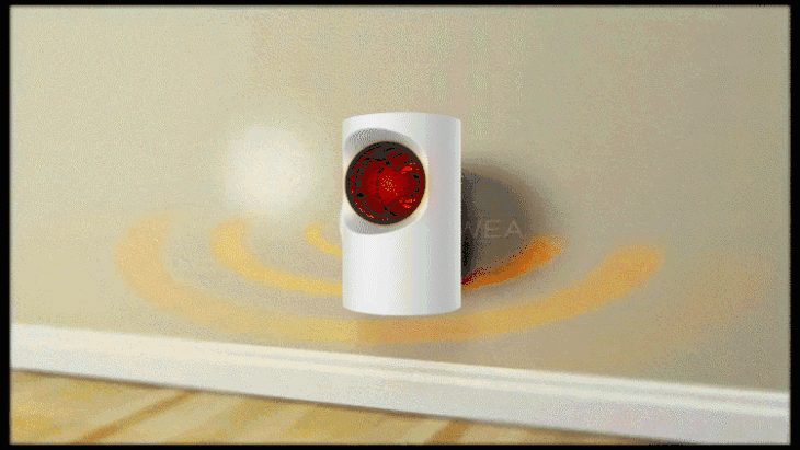 颍河鲨天眼暖风扇bg360静音发热省电好用