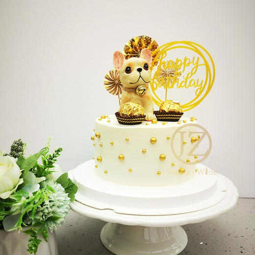 【甜久荟 法斗犬二款】一生陪伴着你 纯动物鲜奶蛋糕 无化学添加低糖 好吃又健康 商品图4