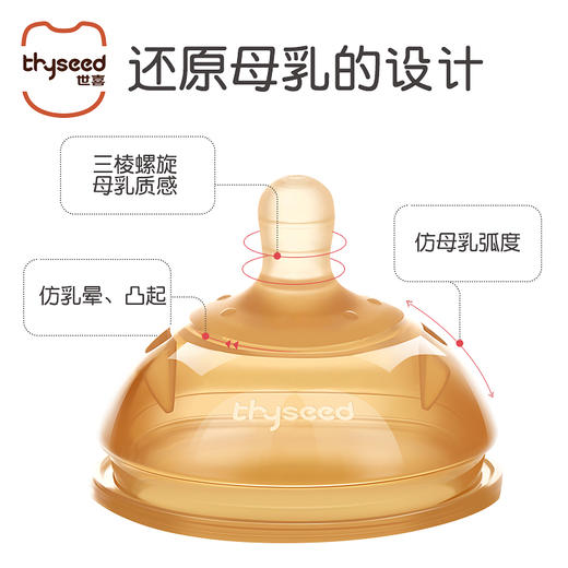thyseed世喜硅胶断奶奶嘴 商品图2