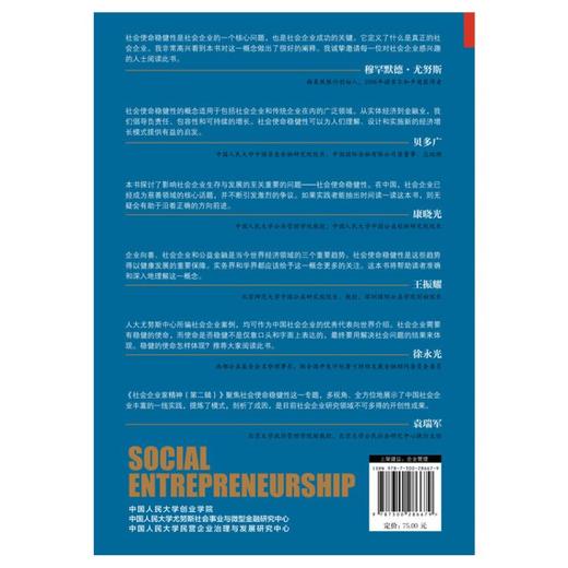 社会企业家精神（第二辑）：社会使命稳健性的概念与实践 商品图2