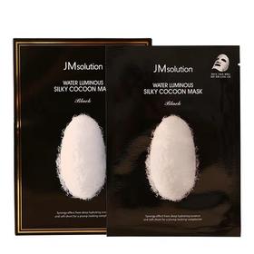JM 물광 실키 코쿤 마스크 블랙30ml*10개입