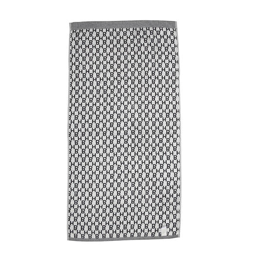 HBMJ-001-1 HB LOGO提花运动浴巾 商品图3