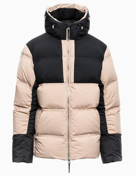 Aztech Mountain - Mens Durant Puffer - Khaki 男装 滑雪夹克 卡其色/黑色