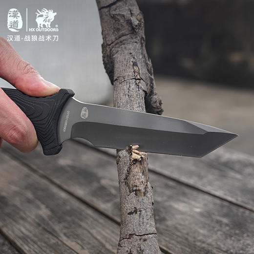汉道【战狼战术刀】户外战术直刀防身刀野外求生军刀 商品图3