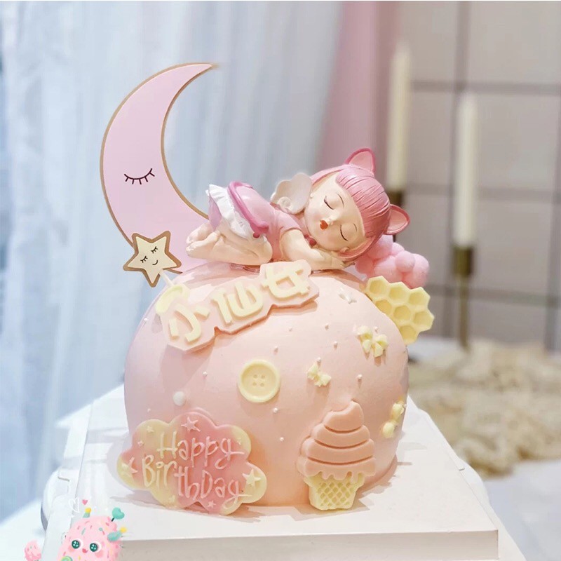 嗨森蛋糕——酣睡女孩