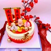 四季平安—祝寿生日蛋糕 商品缩略图1